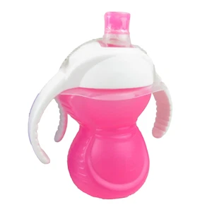 Munchkin Toddler Drinking Training Click Lock Chew Proof Trainer Cup 237ml Pink - Picture 1 of 1