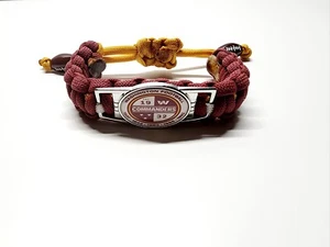 Washington Commanders Adjustable Bracelet Fan Apparel & Souvenirs Football NFL - Picture 1 of 5