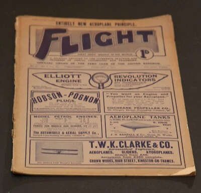 Rare FLIGHT No. 58 February 5th, 1910 Vol. II. (First Aero Weekly in the World) - Image 1 of 4
