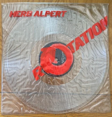 Herb Alpert Rotation - 12" Single Clear Vinyl A&M Records AMSP 7500  - Image 1 of 4