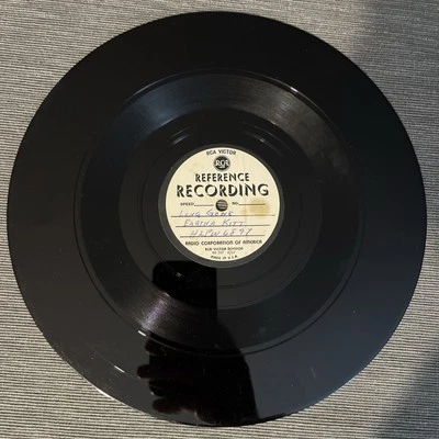 Eartha Kitt Long Gone/steal Away RCA Reference Recording H2PW6897 78 RPM - Image 1 of 2