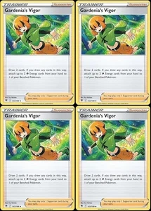 4x Gardenia's Vigor 143/189 Astral Radiance Pokemon Juego de Cartas Coleccionables Casi Nuevo/Muy Nuevo - Imagen 1 de 2