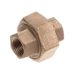 JACKSON 4730-003-60-57 Brass Union 3/8" NPT Durable Leak-Free Connection - Picture 1 of 6