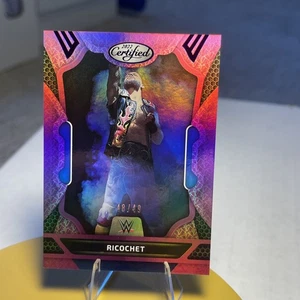 2022 Panini Chronicles WWE - Certified Ricochet #230 Purple /49 - Bild 1 von 2