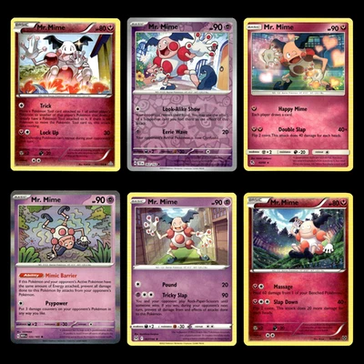 6x Mr. Mime Lot 101 XY Primal Clash Pokemon Cards Collection Set Deck Building - Image 1 of 4