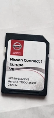 NISSAN 2009 2010 2011 Connect sd Card Qashqai Juke Cube Note  SAT NAV MAP  V8 - Image 1 of 3