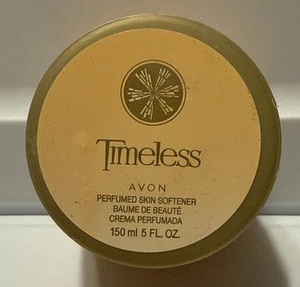 Avon Timeless Perfumed Skin Softener Cream Jar 5 oz Opened Not Used VNTG - Picture 1 of 4