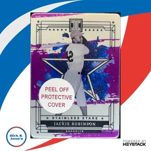 2024 Panini Impeccable Jackie Robinson Stainless Stars Purple /25 #24 - Picture 1 of 10