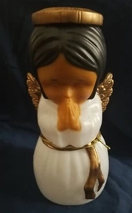 Holiday Time Weihnachten Blasform Engel 11" beleuchtet betender Engel Tischplatte NEU - Bild 1 von 11