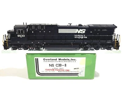 Overland OMI NS GE C39-8 Norfolk Southern #8630 HO Brass Model #1945.1 - Image 1 of 4