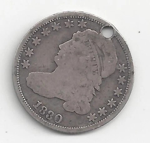 1830 CAPPED BUST DIME Cover