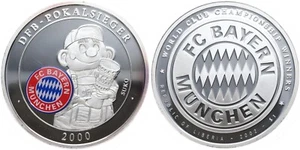 Médaille - FC Bayern Munich - Vainqueur De La Coupe D'Allemagne 2000 - UNC - Bild 1 von 1