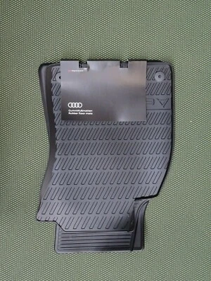 Original Audi A6 4F C6 Gummimatten Fußmatten Vorne Set 4F1061501