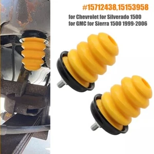 Paradas de parachoques de eje trasero 15712438 2 piezas para Chevy para Silverado para GMC 1500 1999-2007 - Imagen 1 de 9