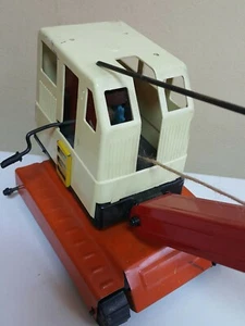 VINTAGE CRANE TOY EXCAVATOR SOVIET RUSSIA CCCP USSR METAL PLAST.RUSSIAN FACTORY  - Picture 1 of 12