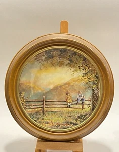Gorham Pastoral Symphony Decorative Plate Round 9" Sugar & Spice Collectibles - Picture 1 of 5