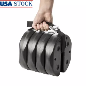 Canopy Weights 40 Lbs Tent Umbrella Holders Interlocking Design Portable Safe US - Picture 1 of 9
