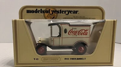 Matchbox Models of Yesteryear Y12 1912 Ford T Coca-Cola - Image 1 of 4