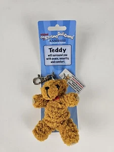 Kamibashi Teddy The Brown Bear The Original String Doll Gang Keychain Clip - Picture 1 of 7