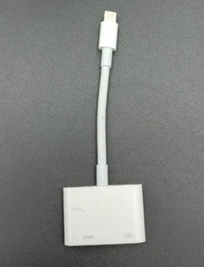 Apple Lightning Digital AV Adapter HDMI To iPhone iPad MD826AM/A-Genuine - USED - Afbeelding 1 van 5