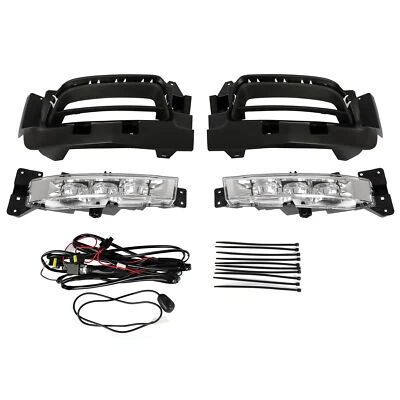 Luces antiniebla LED laterales conductor y pasajero con interruptor para Dodge Charger 2015-2022 Foto 1 de 4
