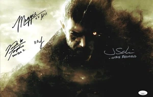 Maggie Robertson +2 Signed 11x17 Resident Evil VIII Village Autograph JSA COA - Picture 1 of 3