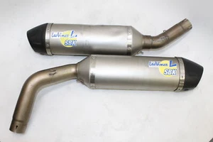 2008-14 Yamaha Yzf R1 Leo Vince SBK Exhaust System Pipe Muffler 04579 - Picture 1 of 14