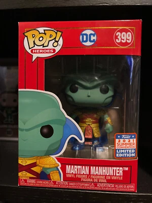 MARTIAN MANHUNTER - Metálico Palacio Imperial Funko Pop Asia Exc + PROTECTOR POP Foto 1 de 4