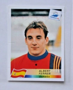 Panini Fußball WM 1998 Frankreich-Pop Up-Albert Ferrer Spanien #231 gestanzt - Bild 1 von 2