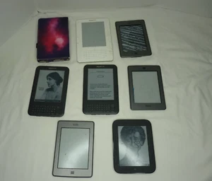 Lot Of 5 various ereaders and tablets FOR PARTS OR REPAIR!!!! - Picture 1 of 9