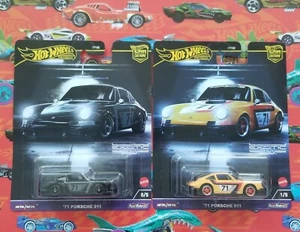 2024 Hot wheels premium Exotic Envy 71 Porsche 911 Chase 0/5 and Yellow 1/5 - Picture 1 of 3