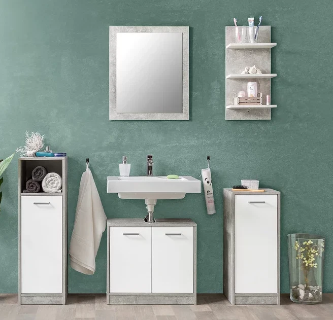 Spiegel Madeira - Betonoptik - 57x69 cm - POCO - Wandspiegel - 508277300 - NEU - Bild 1 von 1