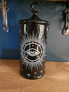 KILLSTAR ASTRAL PLEXUS KERAMIKDOSE - NEU groß schwarz - Bild 1 von 5