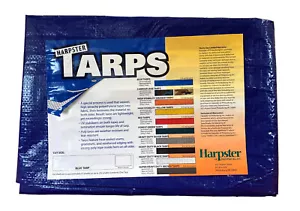 10' x 16' Blau Polyplane 2,9 OZ. Economy leichte wasserdichte Abdeckung - Bild 1 von 5