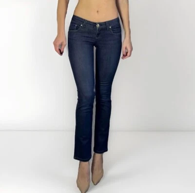 ELISABETTA FRANCHI for CELYN B. RRP 425$  dark blue jeans size 28 (better 27) - Image 1 of 4
