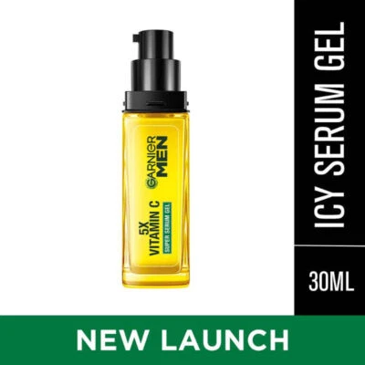 Gel Garnier masculino turbo brilhante super soro 30 ml para homens com vitamina C - Imagem 1 de 4