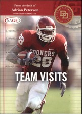 2007 SAGE HIT Draft Diary #AP5 Adrian Peterson TV