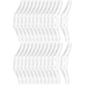 2 Window Clip Cord Holders for Blinds Transparent Cleats - Picture 1 of 12