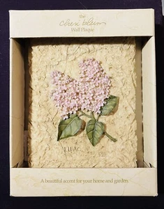 NEU Cheri Blum 3D Wandplakette - Flieder - Frühlingsblumen - Bild 1 von 6