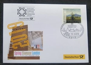 [SJ] Germany Treasures Of German Musueums 2019 Lonely Tree (FDC) *LONDON - Picture 1 of 5