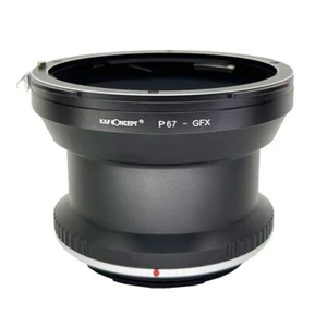 Adattatore K&F Concept per obiettivo attacco Pentax 67 a Fuji GFX medio formato 100s 50r - Foto 1 di 2