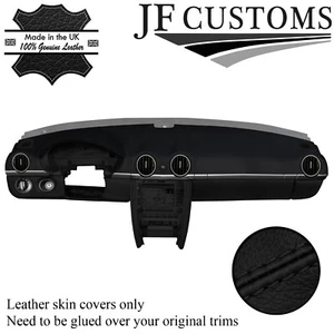 BLACK STITCH LEATHER FULL DASHBOARD KIT COVER FOR PORSCHE CAYMAN 987 05-12 JF2 - Picture 1 of 6