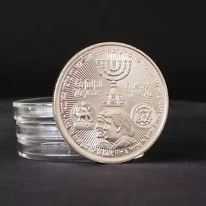 Jerusalem Israel Sammlerstück 3FA4E 3FA4E Geschenk König Kyros jüdischer Tempel Silber - Bild 1 von 1