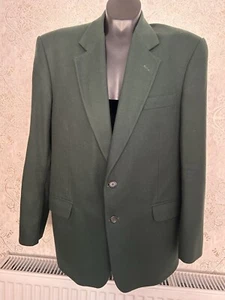 Premiere Collection Wool Cashmere Blend Green Jacket. 42 Long. MR21882 - Picture 1 of 9