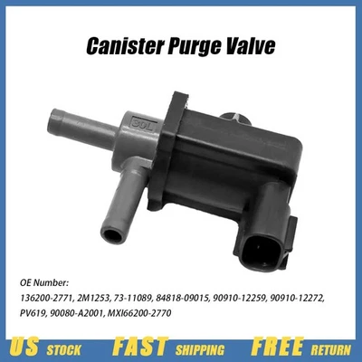 Válvula de purga de bote de vapor al vacío Evap para 2004-2008 RX330 Lexus RX400h 3,3 L EE. UU. Foto 1 de 4