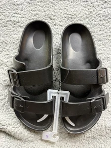 Scarpe Shade & Shore donna taglia 6 sandali slide doppia fibbia EVA piscina spiaggia sum - Foto 1 di 7