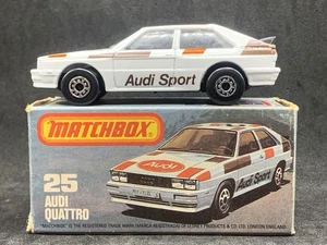 Matchbox Superfast MB25 Audi Quattro en caja tipo L casi nueva - Imagen 1 de 8