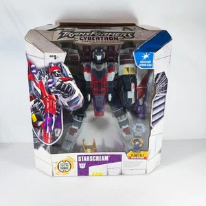 Transformers Cybertron Starscream Earth Planet Supreme Class Action Figure NEW - Picture 1 of 8