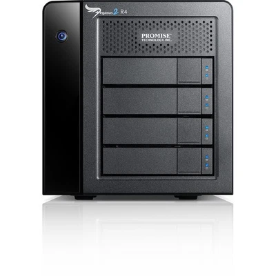 Promise Technology Pegasus2 R4 12TB Thunderbolt 2 RAID Storage Array (4x3TB HDD) - Image 1 of 4
