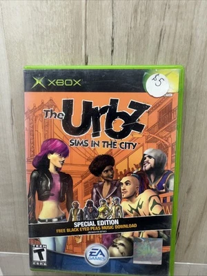 Urbz: Sims in the City (Microsoft Xbox, 2004) No Manual - Image 1 of 3